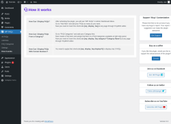 Page screenshot: WP FAQs → How it works