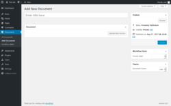 Page screenshot: Documents → Add Document