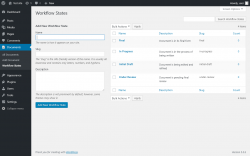 Page screenshot: Documents → Workflow States