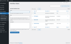 Page screenshot: Documents → Workflow States