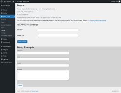 Page screenshot: Easy CRM → Forms
