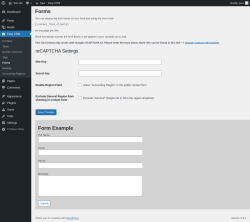 Page screenshot: Easy CRM &rarr; Forms