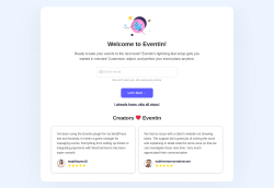 Page screenshot: ‹ Test site — WordPress