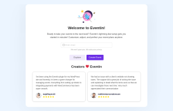 Page screenshot: ‹ Test site — WordPress