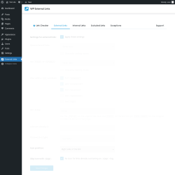 Page screenshot: External Links &rarr; 
             External Links        