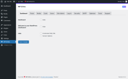Page screenshot: WP EXtra