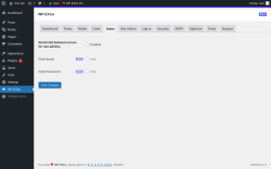 Page screenshot: WP EXtra → Users