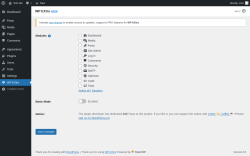 Page screenshot: WP EXtra