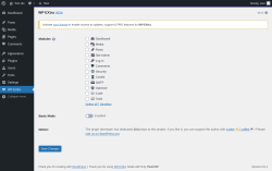 Page screenshot: WP EXtra