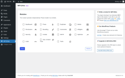Page screenshot: WP EXtra