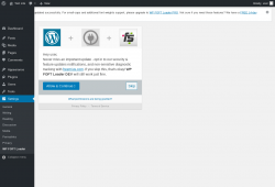 Page screenshot: WP FOFT Loader Settings &lsaquo; Test site &mdash; WordPress