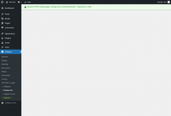 Page screenshot: Settings &rarr; Contact Us