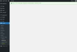 Page screenshot: Settings &rarr; Contact Us