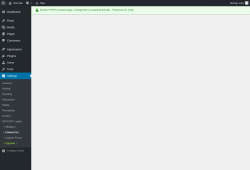 Page screenshot: Settings &rarr; Contact Us