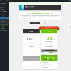 Page screenshot: Users &rarr; WP Force Logout Pro&nbsp;&nbsp;➤