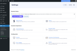 Page screenshot: Full Pay → Settings