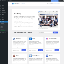 Page screenshot: Full Pay → About Us