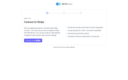Page screenshot: Full Pay - Configure Stripe account ‹ Test site — WordPress