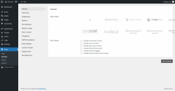 Page screenshot: Maps &rarr; Settings