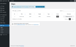 Page screenshot: Maps