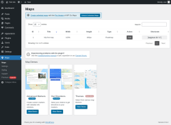 Page screenshot: Maps