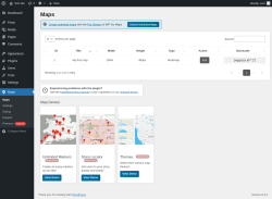 Page screenshot: Maps