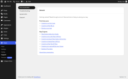 Page screenshot: Maps &rarr; Support