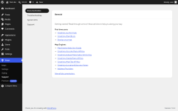 Page screenshot: Maps &rarr; Support
