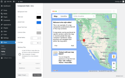 Page screenshot: Maps &rarr; Styling