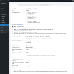 Page screenshot: Maps &rarr; Settings