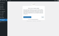 Page screenshot: WP Google Reviews: Welcome ‹ Test site — WordPress