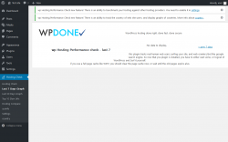 Page screenshot: Hosting Check → Last 7 Days Graph