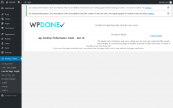 Page screenshot: Hosting Check → Last 30 Days Graph