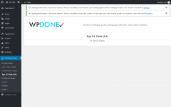 Page screenshot: Hosting Check → Top 10 Slow Urls