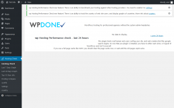 Page screenshot: Hosting Check