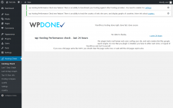 Page screenshot: Hosting Check