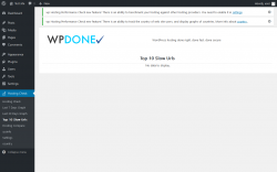 Page screenshot: Hosting Check → Top 10 Slow Urls