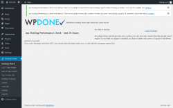 Page screenshot: Hosting Check