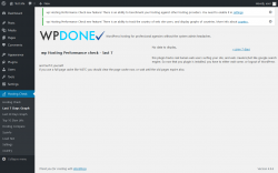 Page screenshot: Hosting Check → Last 7 Days Graph