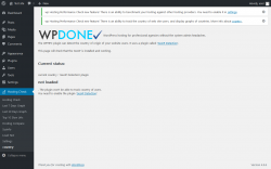 Page screenshot: Hosting Check → country