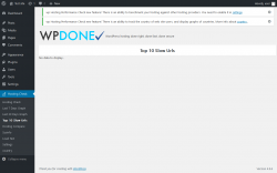 Page screenshot: Hosting Check → Top 10 Slow Urls