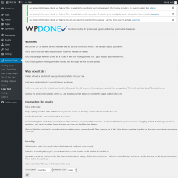 Page screenshot: Hosting Check → Load Test