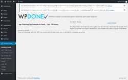 Page screenshot: Hosting Check