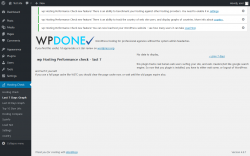 Page screenshot: Hosting Check → Last 7 Days Graph
