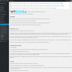 Page screenshot: Hosting Check → Load Test