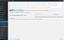 Page screenshot: Hosting Check → Last 30 Days Graph