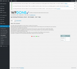 Page screenshot: Hosting Check → Bot Analysis