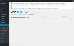 Page screenshot: Hosting Check → Last 7 Days Graph