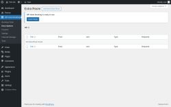 Page screenshot: WP Hotel Booking → Extra Options