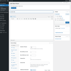 Page screenshot: Rooms → Add New Room
